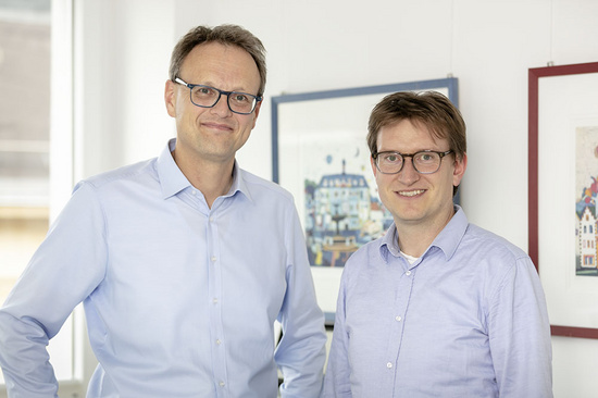 Praxisinhaber Dr. Christian Guth und Dr. Jan Gröner