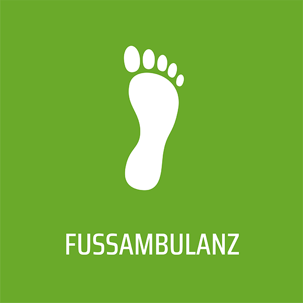 Symbol Fußambulanz 